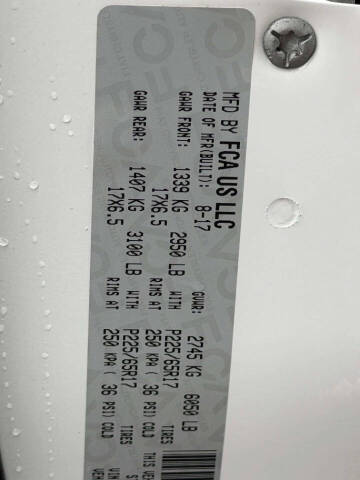 2017 Dodge Grand Caravan SE Plus