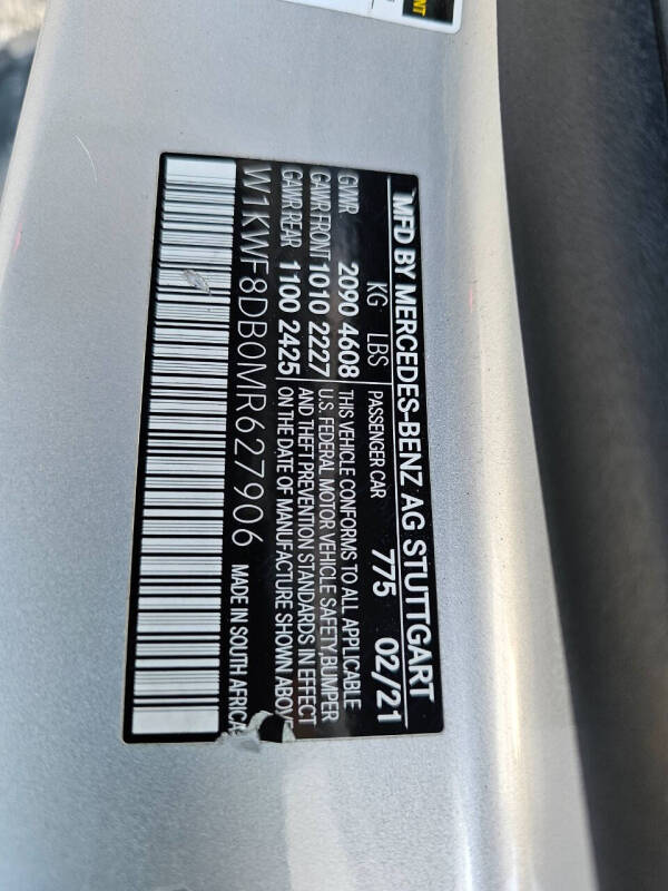 2021 Mercedes-Benz C-Class C 300