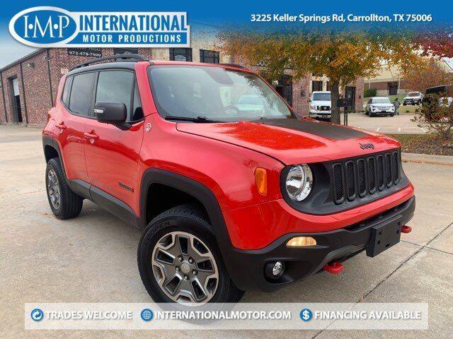 2016 Jeep Renegade for sale at International Motor Productions in Carrollton TX