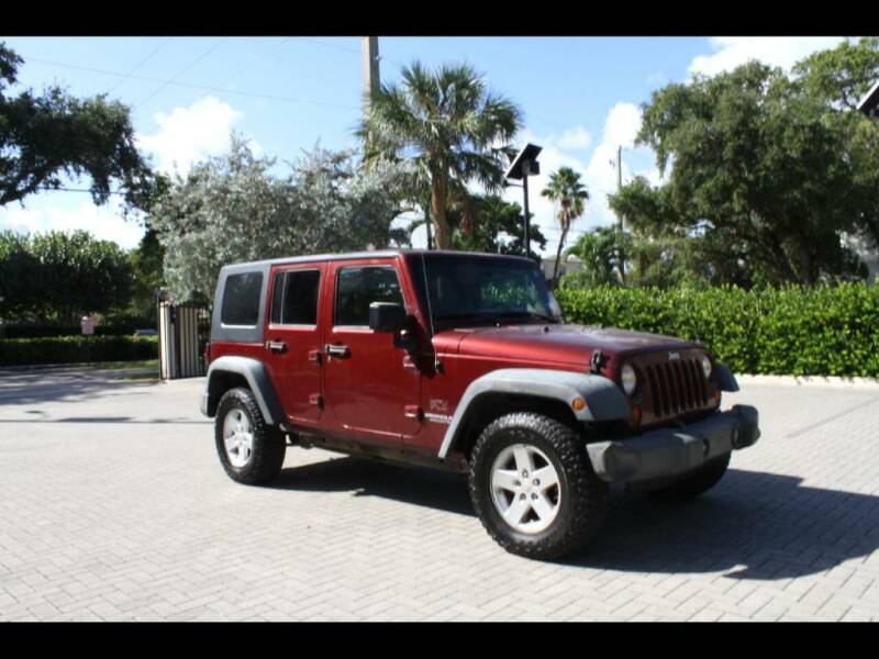 2008 Jeep Wrangler Unlimited for sale at Energy Auto Sales in Wilton Manors FL