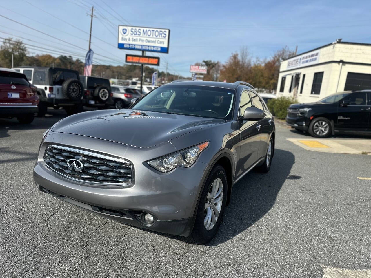 2010 INFINITI FX35 for sale at S & S Motors in Marietta, GA