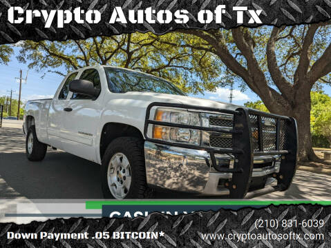 2013 Chevrolet Silverado 1500 for sale at Crypto Autos Of Tx in San Antonio TX