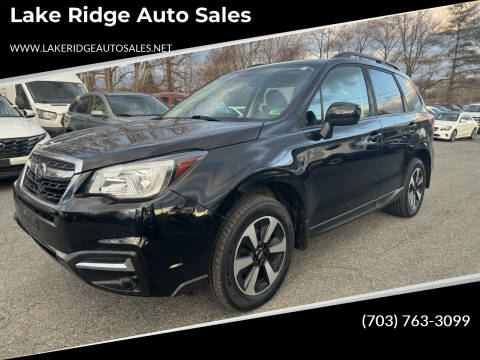 2017 Subaru Forester for sale at Lake Ridge Auto Sales in Woodbridge VA
