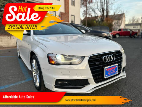 2016 Audi A4 for sale at Affordable Auto Sales in Irvington NJ