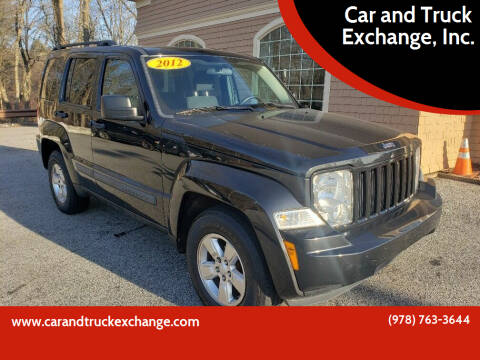 2012 Jeep Liberty for sale at Car and Truck Exchange, Inc. in Rowley MA