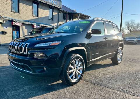 2018 Jeep Cherokee for sale at Sisson Pre-Owned in Uniontown PA