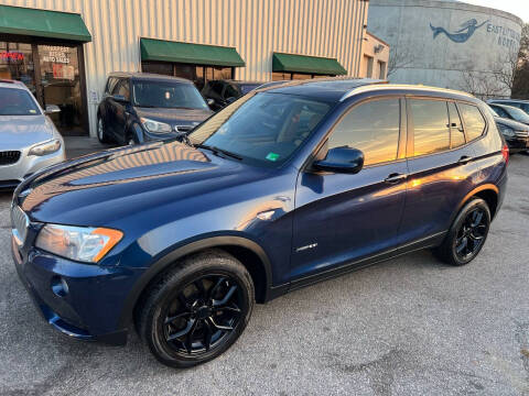 2013 BMW X3 for sale at Sharpest Cars in Norfolk VA