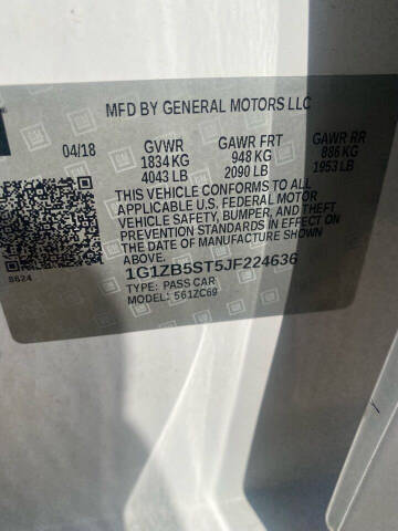 2018 Chevrolet Malibu LS