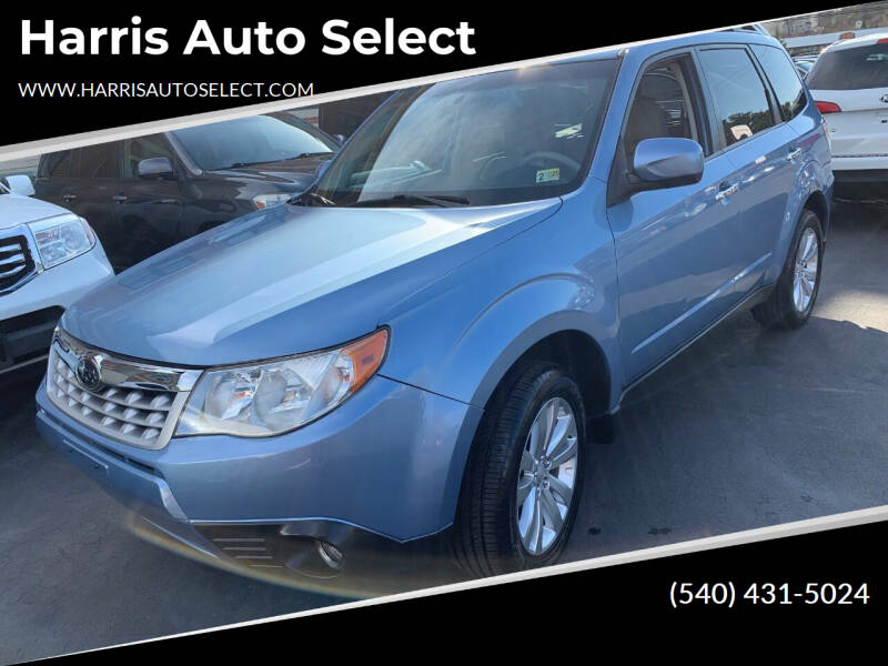 2012 Subaru Forester for sale at Harris Auto Select in Winchester VA