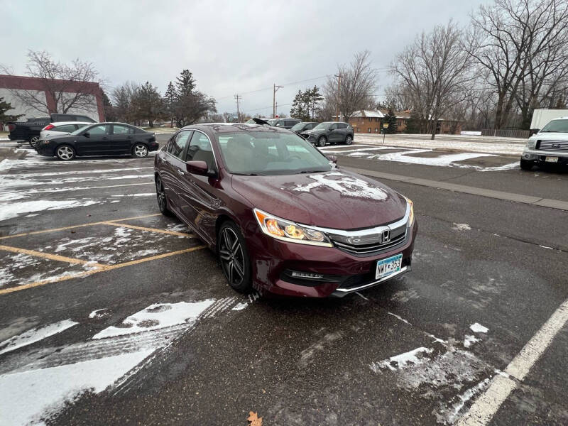 2016 Honda Accord for sale at Brighton Unique Auto Inc in New Brighton MN