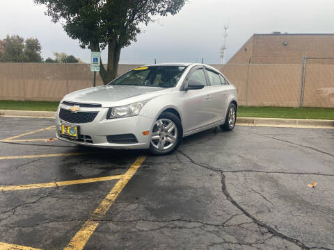 2012 Chevrolet Cruze for sale at ACTION AUTO GROUP LLC in Roselle IL