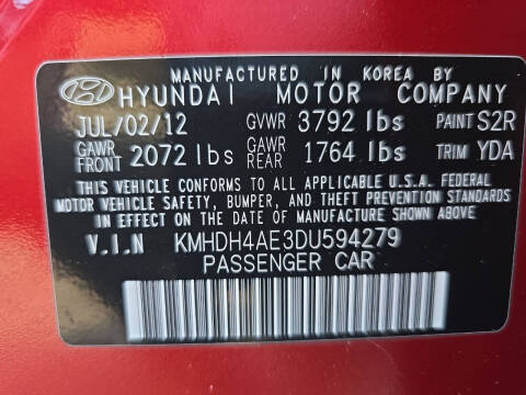 2013 Hyundai Elantra GLS