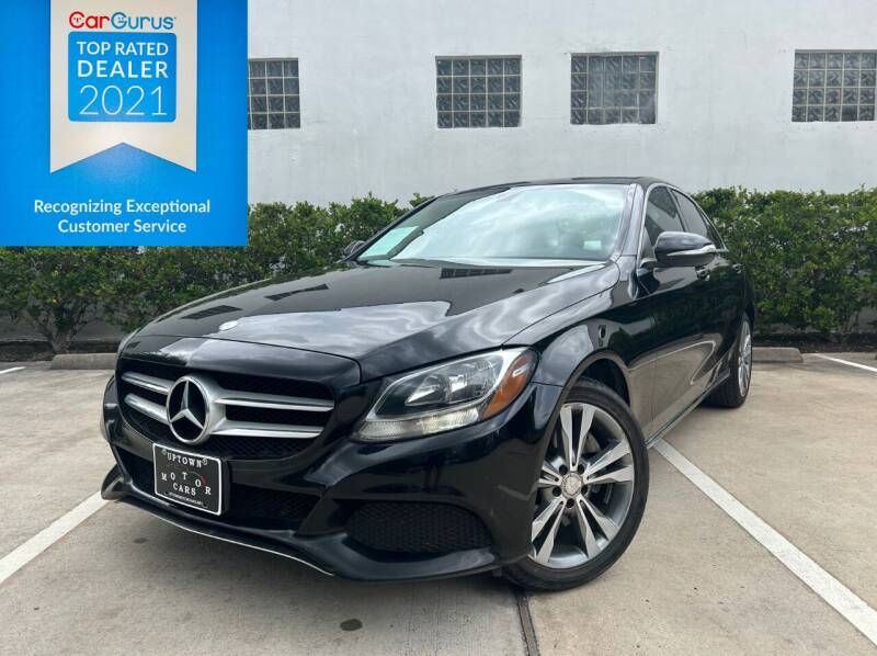 2015 Mercedes-Benz C-Class for sale at UPTOWN MOTOR CARS in Houston TX