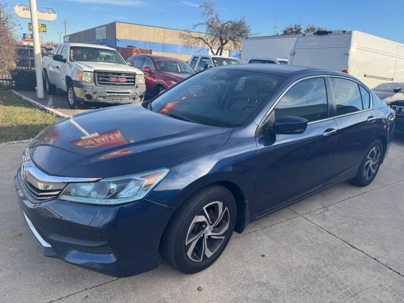 2016 Honda Accord for sale at SP Enterprise Autos in Garland TX