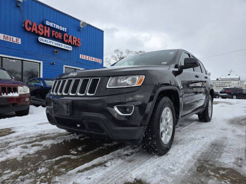 2014 Jeep Grand Cherokee for sale at Detroit Cash for Cars in Warren MI