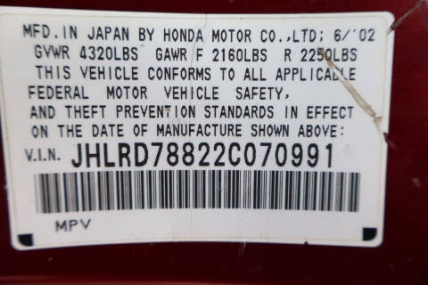 2002 Honda CR-V EX