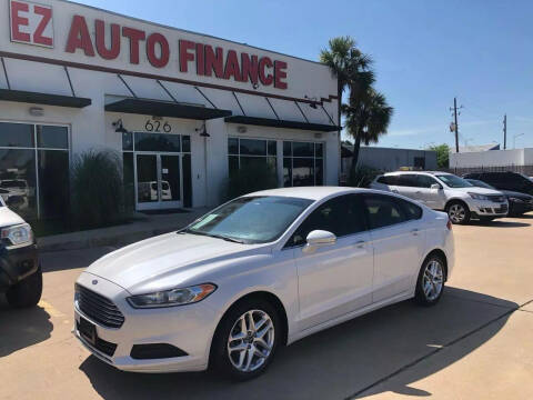 2013 Ford Fusion for sale at EZ Auto Finance in Houston TX