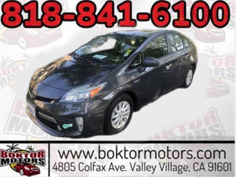 2012 Toyota Prius Plug-in Hybrid for sale at Boktor Motors in North Hollywood CA
