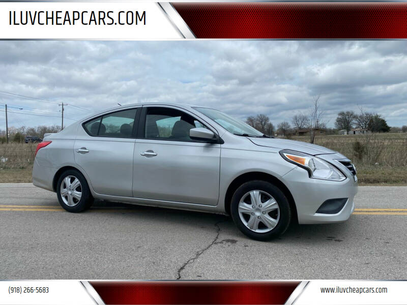 2015 Nissan Versa for sale at ILUVCHEAPCARS.COM in Tulsa OK