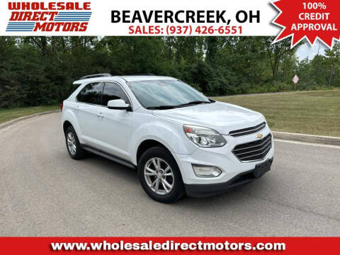 2017 Chevrolet Equinox for sale at WHOLESALE DIRECT MOTORS in Beavercreek OH