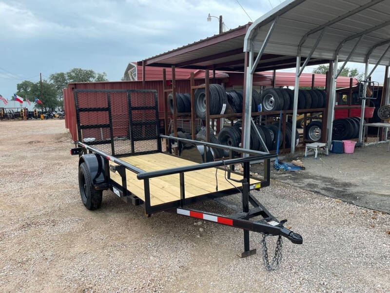 2022 P &amp; C  - Utility Trailer 5' X 10' -  for sale at LJD Sales in Lampasas TX