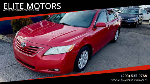 2007 Toyota Camry for sale at ELITE MOTORS in West Haven CT