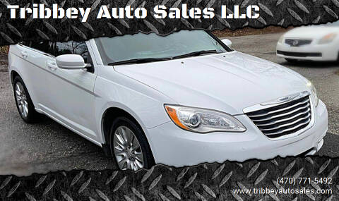 2013 Chrysler 200 for sale at Tribbey Auto Sales in Stockbridge GA