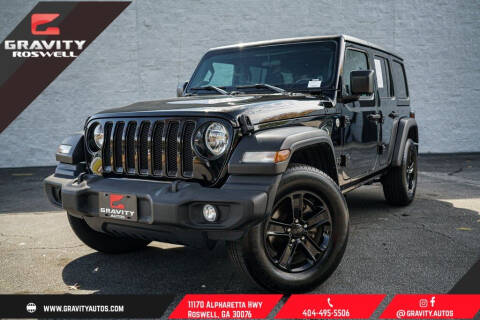 2020 Jeep Wrangler Unlimited for sale at Gravity Autos Roswell in Roswell GA