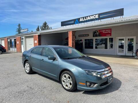 2011 Ford Fusion for sale at Alliance Automotive in Saint Albans VT