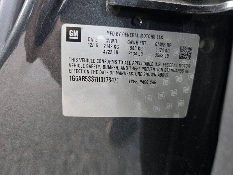 2017 Cadillac CTS 3.6L Luxury