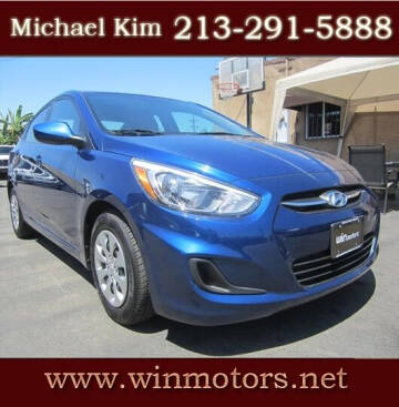 2016 Hyundai Accent for sale at Win Motors Inc. in Los Angeles CA