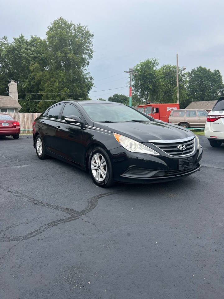 2014 Hyundai SONATA for sale at Auto Town in Tulsa, OK