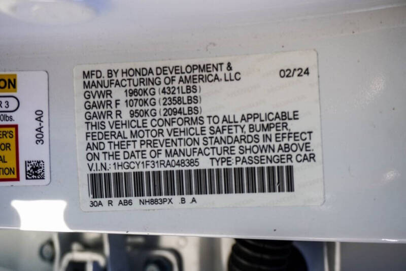 2024 Honda Accord EX