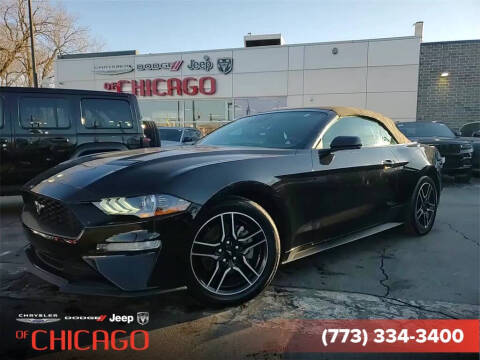 2022 Ford Mustang for sale at Chrysler Dodge Jeep RAM of Chicago in Chicago IL