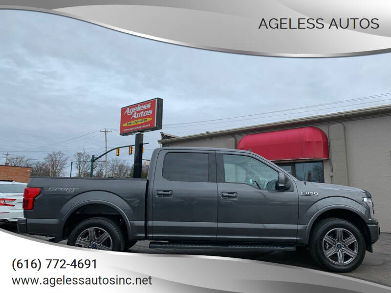 2020 Ford F-150 for sale at Ageless Autos in Zeeland MI