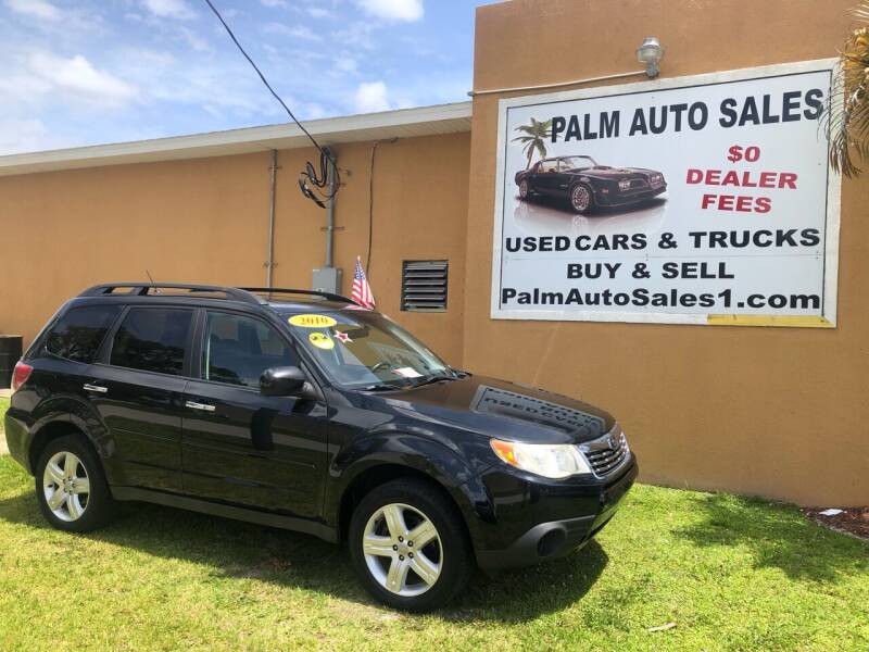 2010 Subaru Forester for sale at Palm Auto Sales in West Melbourne FL