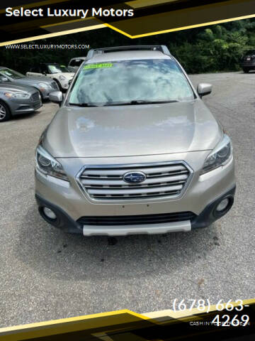 2015 Subaru Outback for sale at Select Luxury Motors in Cumming GA