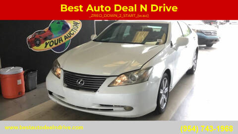 2009 Lexus ES 350 for sale at Best Auto Deal N Drive in Hollywood FL