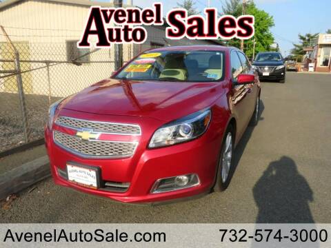 2013 Chevrolet Malibu for sale at Avenel Auto Sales in Avenel NJ