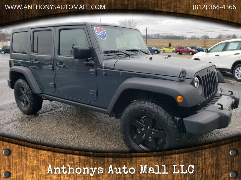 2017 Jeep Wrangler Unlimited for sale at Anthonys Auto Mall LLC in New Salisbury IN