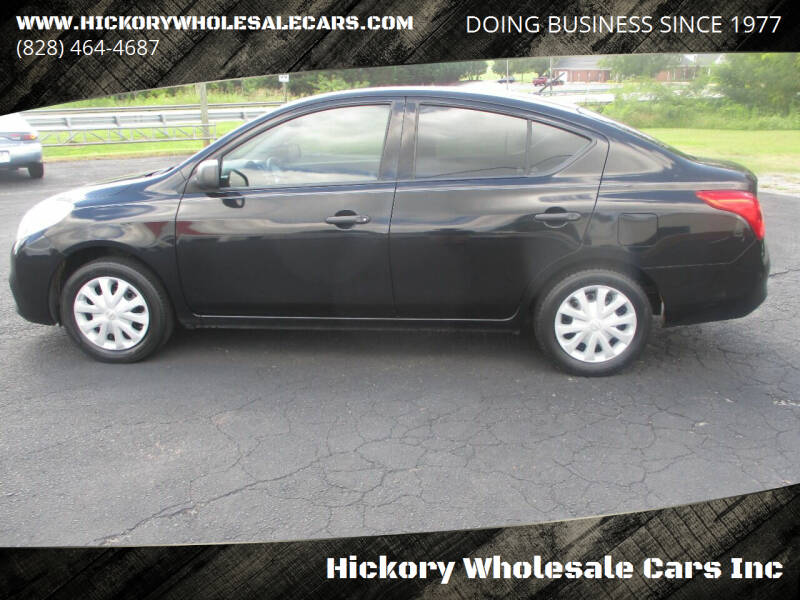 2012 Nissan Versa for sale at Hickory Wholesale Cars Inc in Newton NC