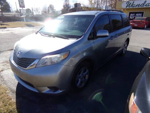 2012 Toyota Sienna for sale at Credit Cars of NWA in Bentonville AR