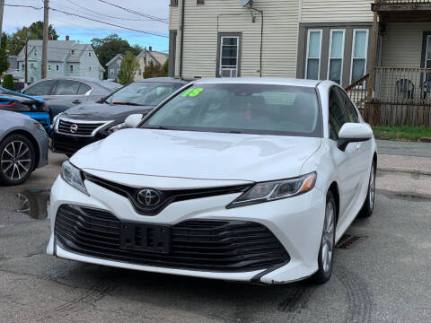 2018 Toyota Camry for sale at Tonny's Auto Sales Inc. in Brockton MA