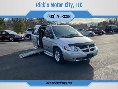 2002 Dodge Grand Caravan for sale at Rick's Motor City, LLC in Springfield MA