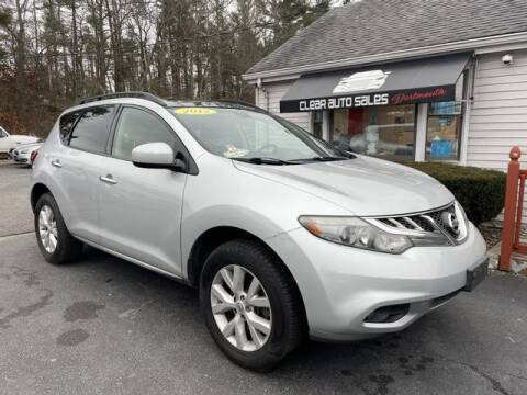 2012 Nissan Murano for sale at Clear Auto Sales in Dartmouth MA