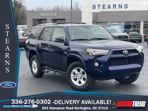 2019 Toyota 4Runner for sale at Stearns Ford in Burlington NC