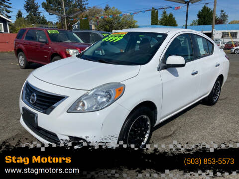 2013 Nissan Versa for sale at Stag Motors in Portland OR