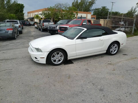2013 Ford Mustang for sale at LAND & SEA BROKERS INC in Pompano Beach FL