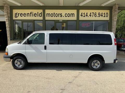 2008 Chevrolet Express Passenger for sale at GREENFIELD MOTORS in Milwaukee WI