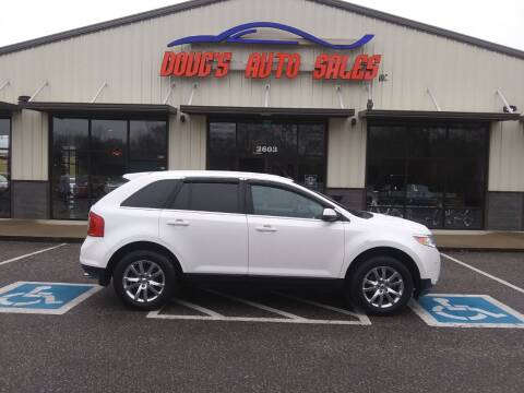 2013 Ford Edge for sale at DOUG'S AUTO SALES INC in Pleasant View TN